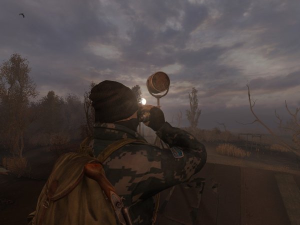 Сталкер Anomaly HD model чистое небо