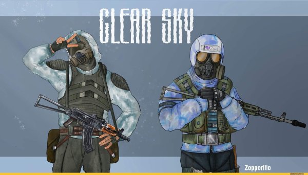 Сталкер группировка чистое небо арты