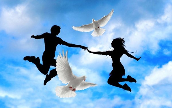 Влюбленные летают