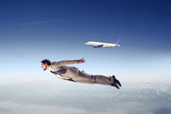 Человек в полете