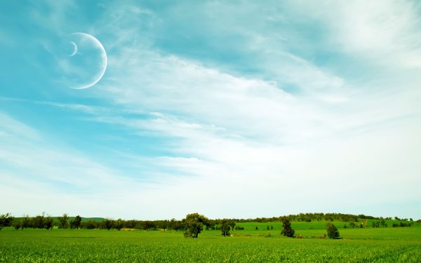 Голубое небо