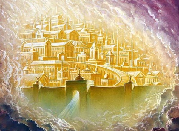 Ангел в небе