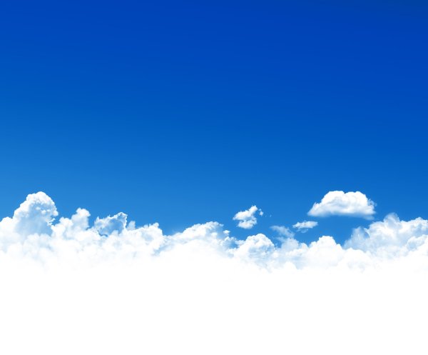 Голубое небо