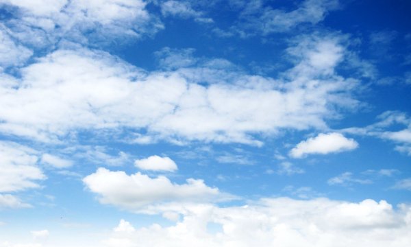 Небесный фон горизонтальный