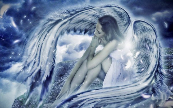 Женщина на рассвете