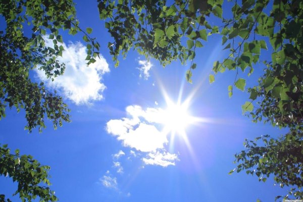 Голубое небо