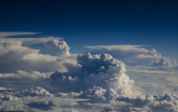 Небо облачно