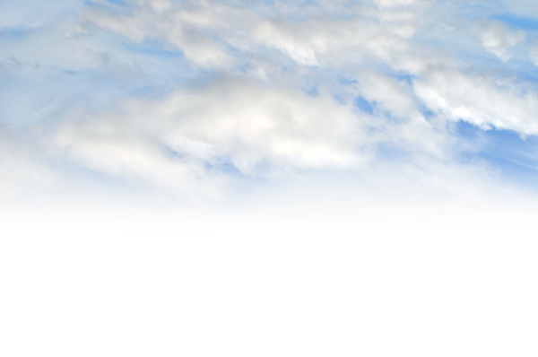 Облака на прозрачном фоне