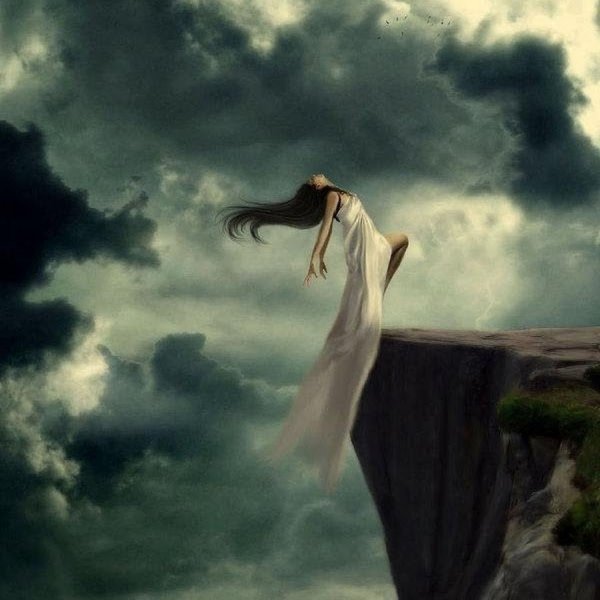 Человек паадетс высоты