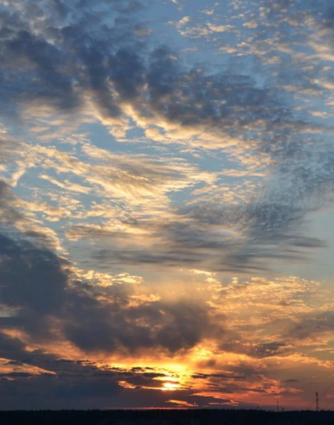 Красивые облака