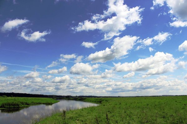 Небо Смоленск река