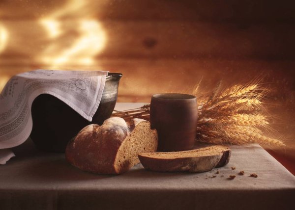 Натюрморт с хлебом