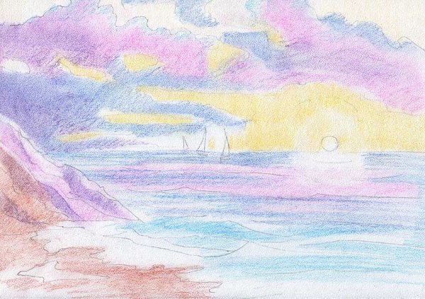 Раскраска небо