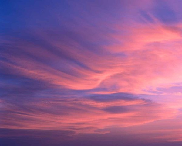 Розовое небо