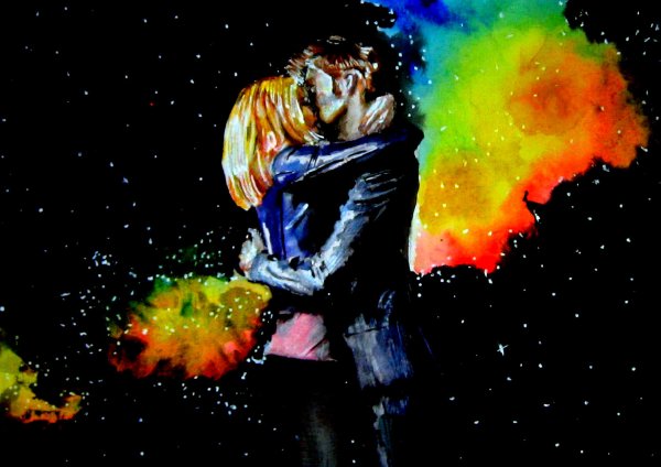 Влюбленные под радугой