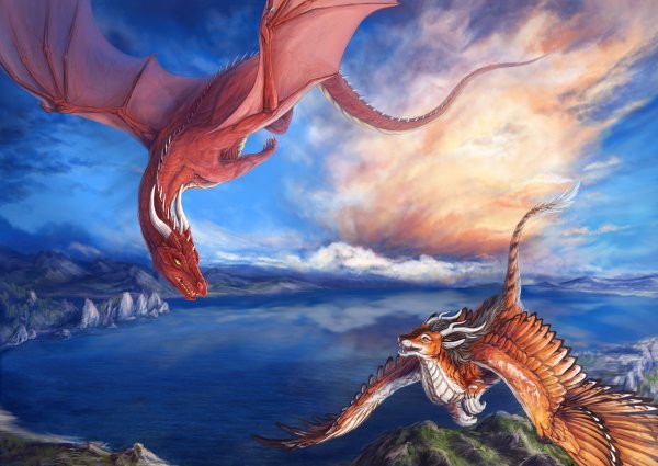 Дракон летит