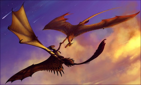 Дракон летит