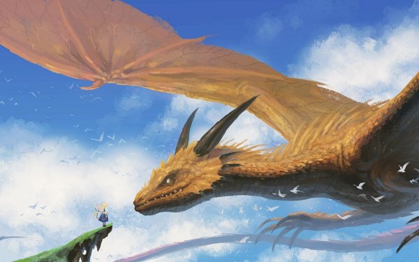 Аниме дракон