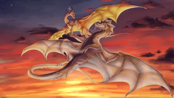 Дракон летит