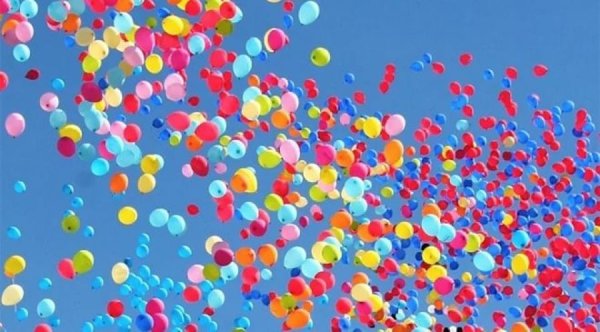Шарики в небе