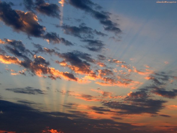 Разноцветные облака