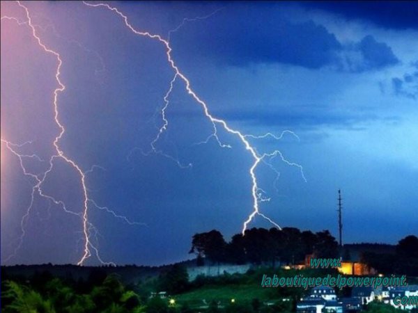 Молния среди ясного неба