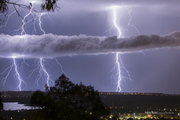 Гроза красками