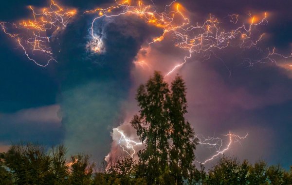 Пейзаж гроза