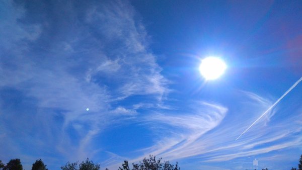 Небо днем и ночью