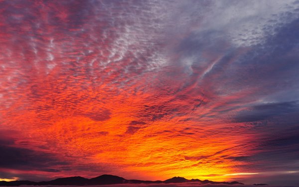 Закат над морем