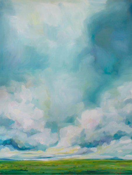 Небо акварель