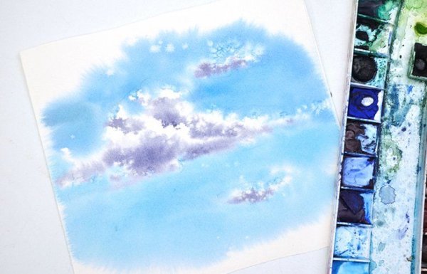 Облака маркерами