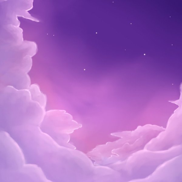 Сиреневое небо