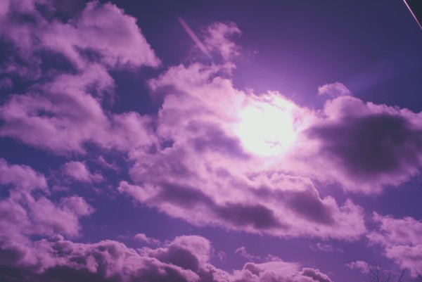 Розовое небо