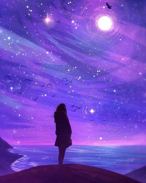 Девушка звезда