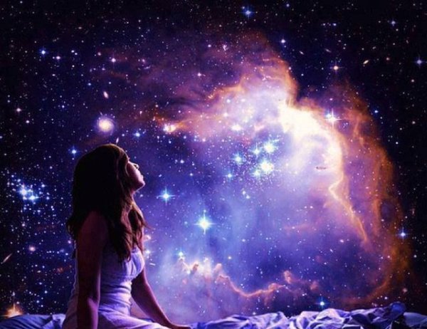 Девушка звезда