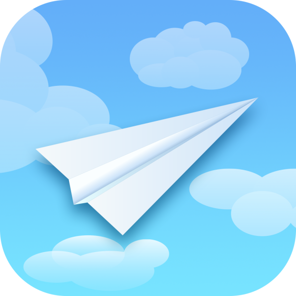 Бумажный самолетик