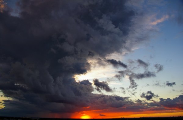 Небо покрытое мглой