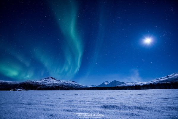 Северно Ледовитый океан Северное сияние