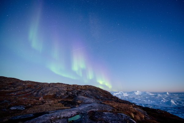 Полярная звезда севернаясияни