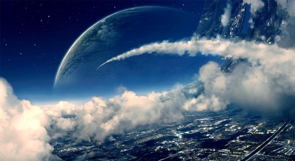 Облака над горами