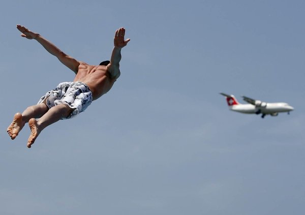 Человек в полете