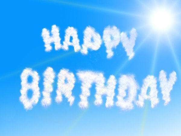 Сердце из птиц в небе