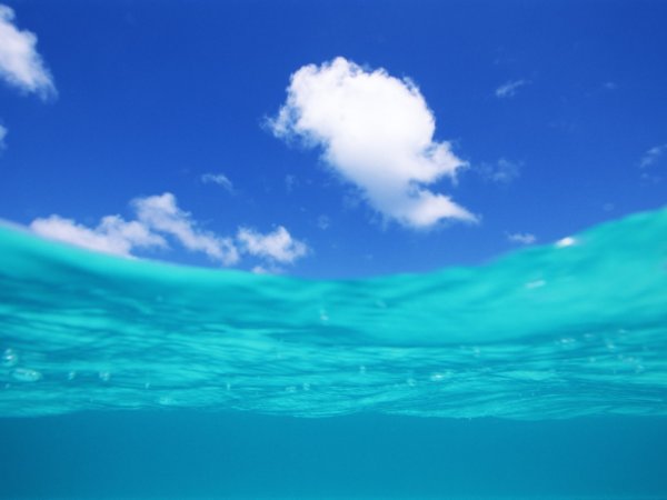 Цвет неба и воды