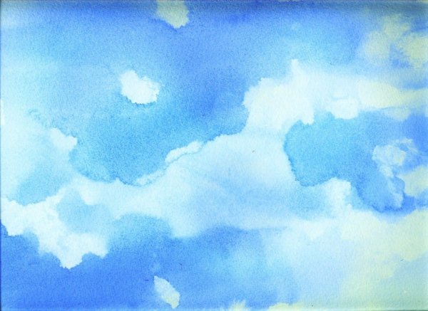 Акварельное небо