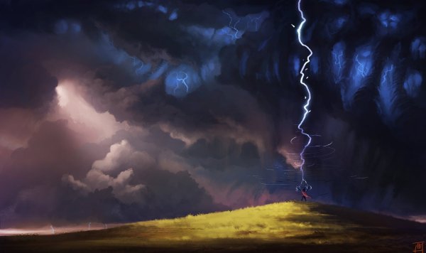 Темное небо