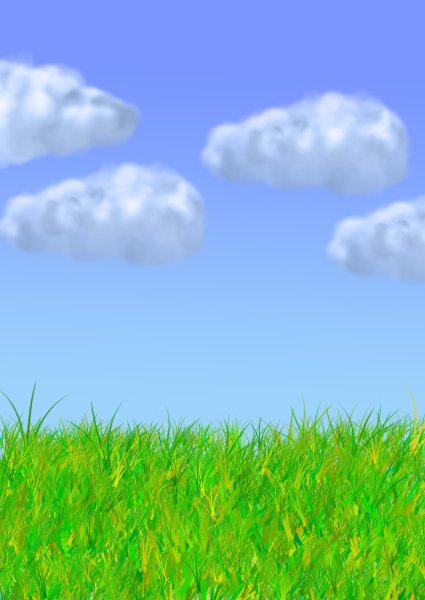 Небо мультяшное