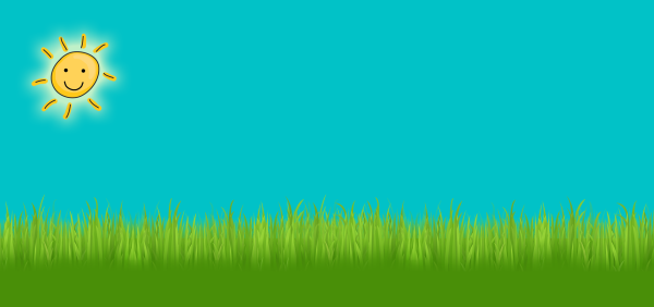 Травка и солнышко