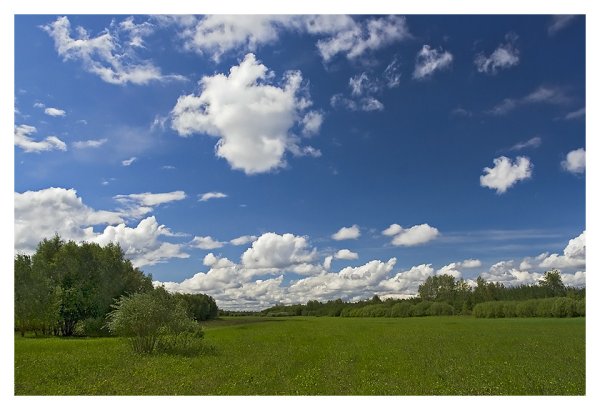 Небо в Разное время года