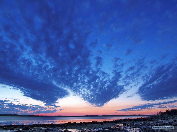 Небо полдень